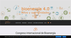 Desktop Screenshot of congresobioenergia.org